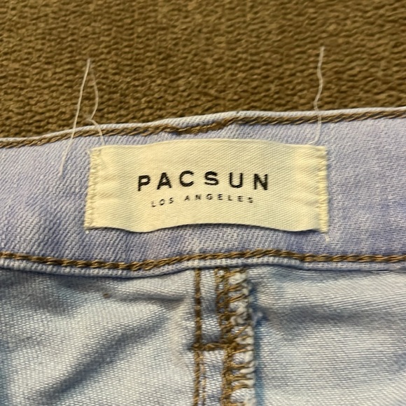 Pacing The Shortie Size 27 Jean Cuffed Denim Shorts (BB) - Picture 4 of 6